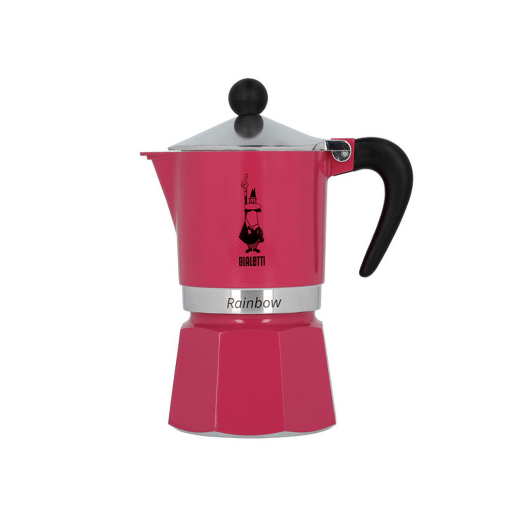 Bialetti Rainbow Aluminium Stovetop Coffee Maker