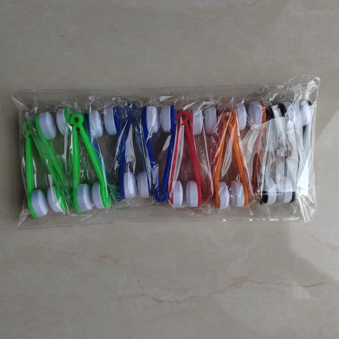 12 pcs Mini Eyeglass Microfiber Cleaner Brush Set - Random Color | The Flash Store