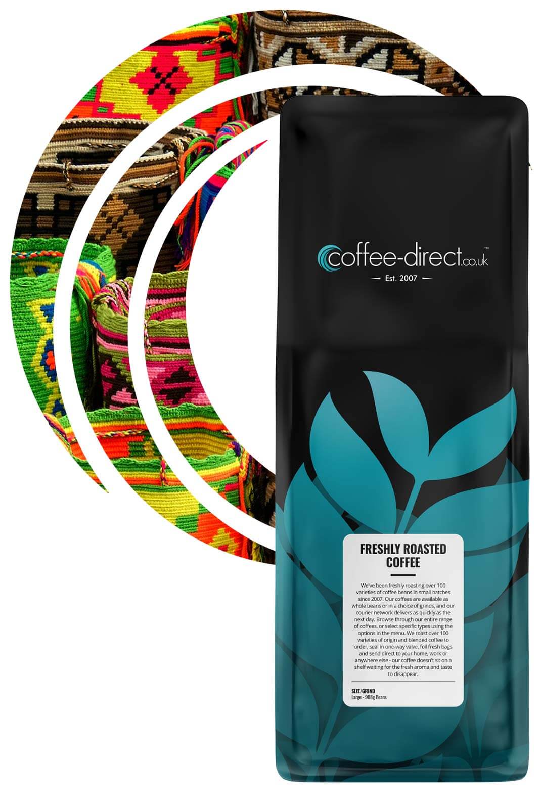 50/50 Decaf Colombian Coffee Coffee-Direct.co.uk