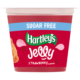 12 x Hartleys No Added Sugar Strawberry Jelly Pots 115Gm