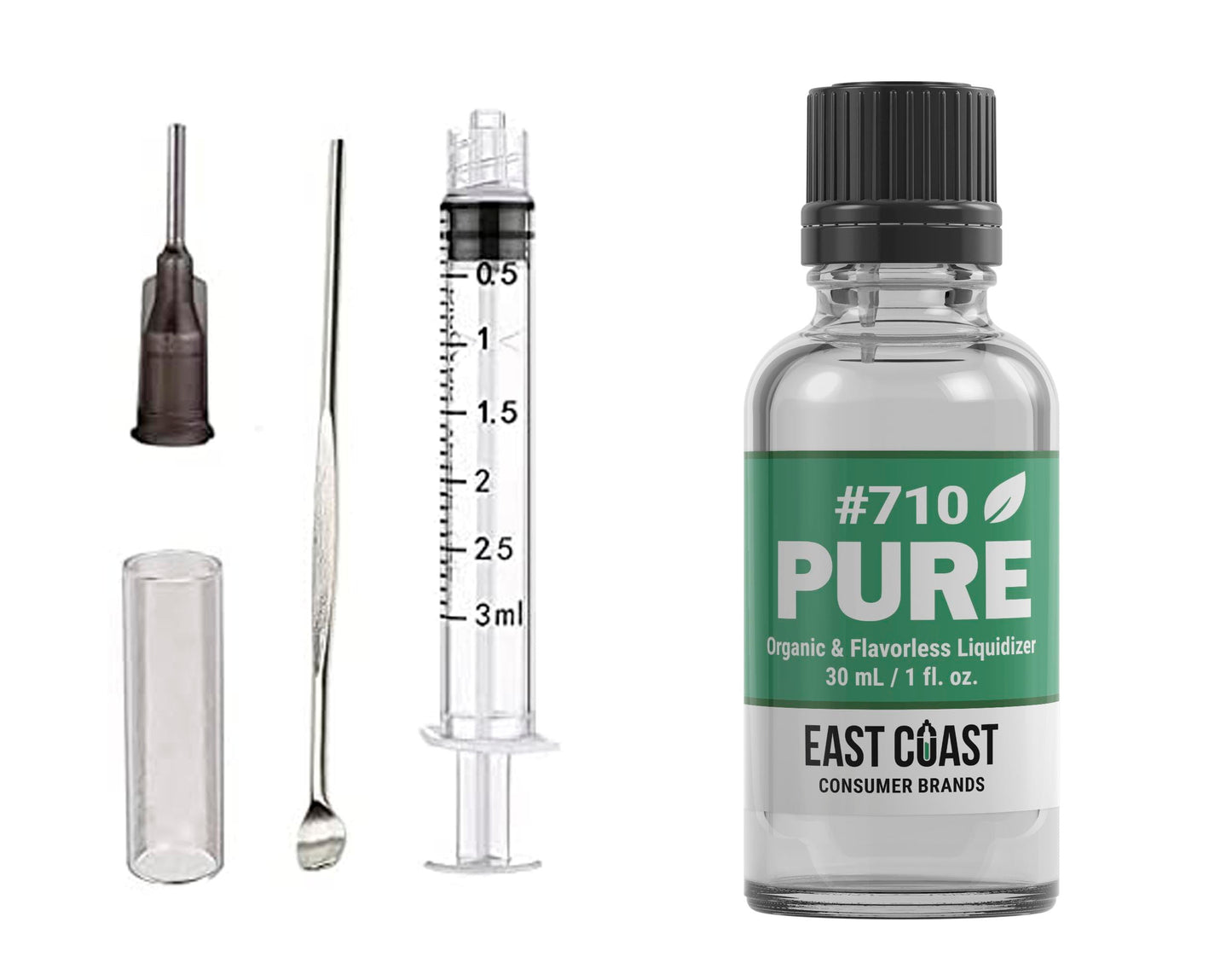 710 Pure Flavorless Original Liquidizer (30 mL) + Tool Kit – Odorless & Tasteless, Made in USA