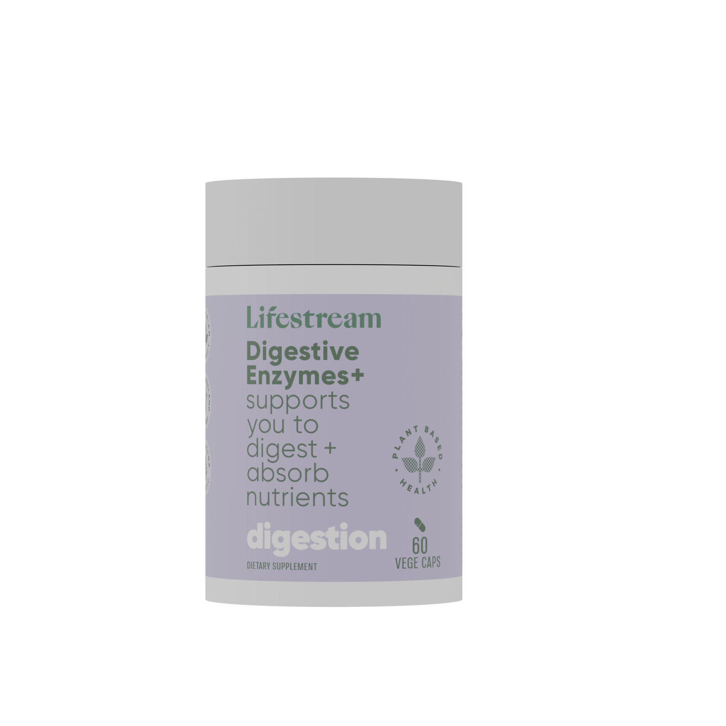 Lifestream Bowel Biotics Fibre + Digestive Enzymes