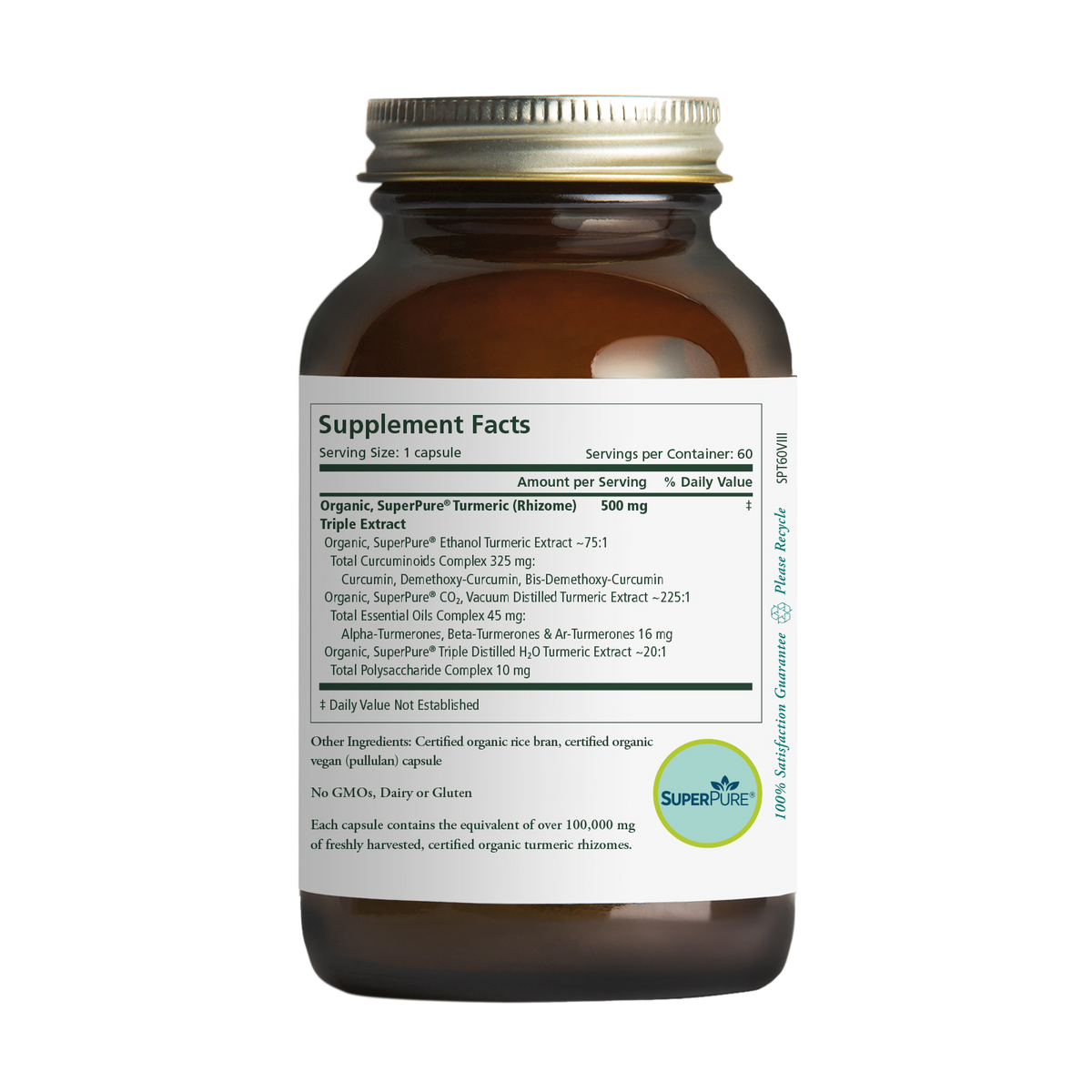 Pure Synergy SuperPure® Turmeric Extract Fuss Free Nutrition