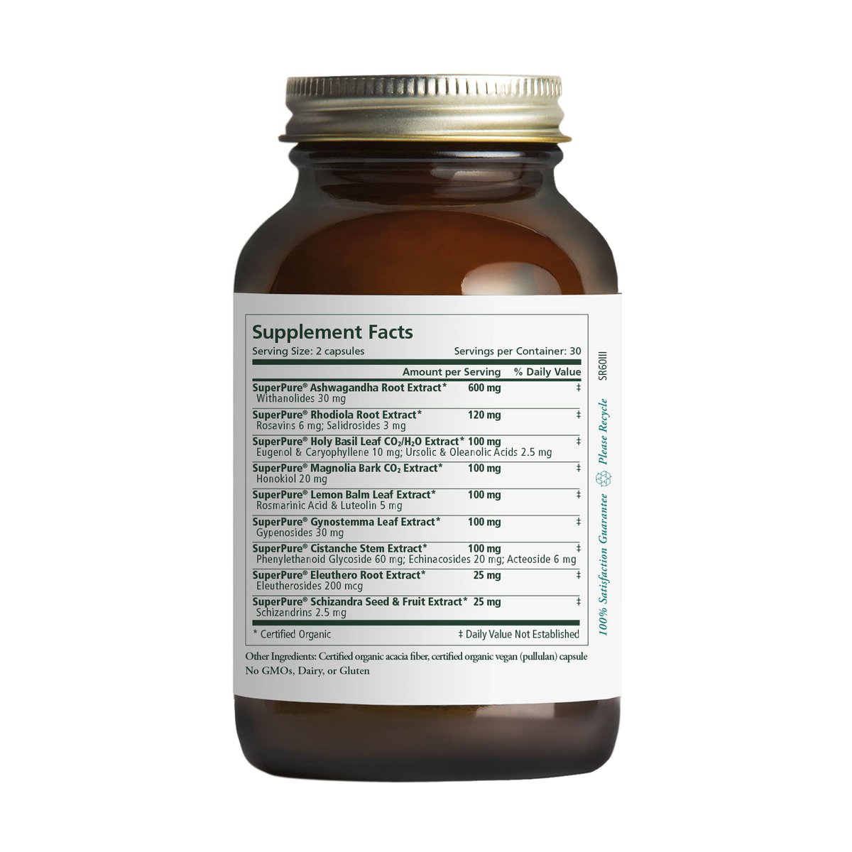 Pure Synergy Stress Remedy Fuss Free Nutrition