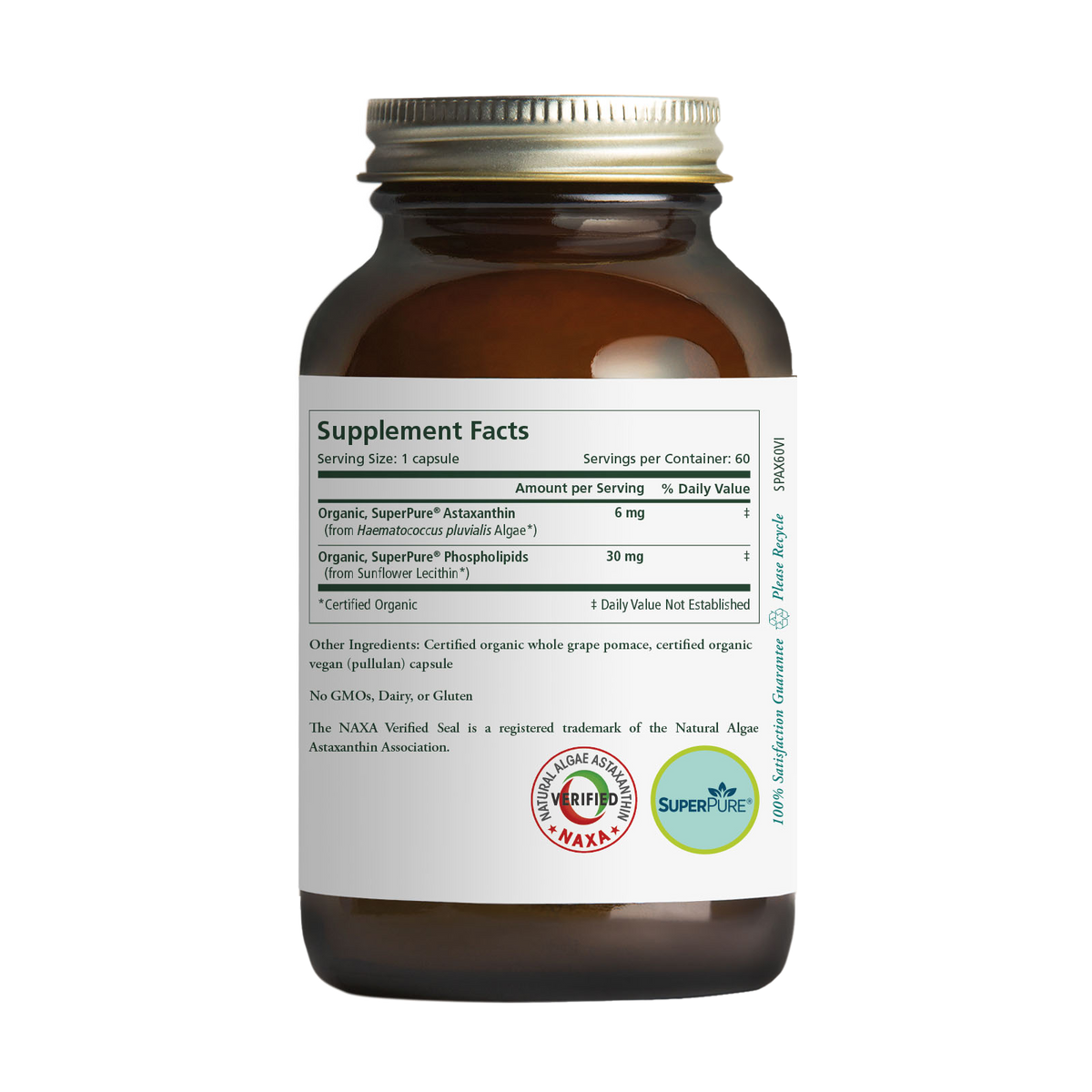 Pure Synergy SuperPure® Astaxanthin Extract Fuss Free Nutrition