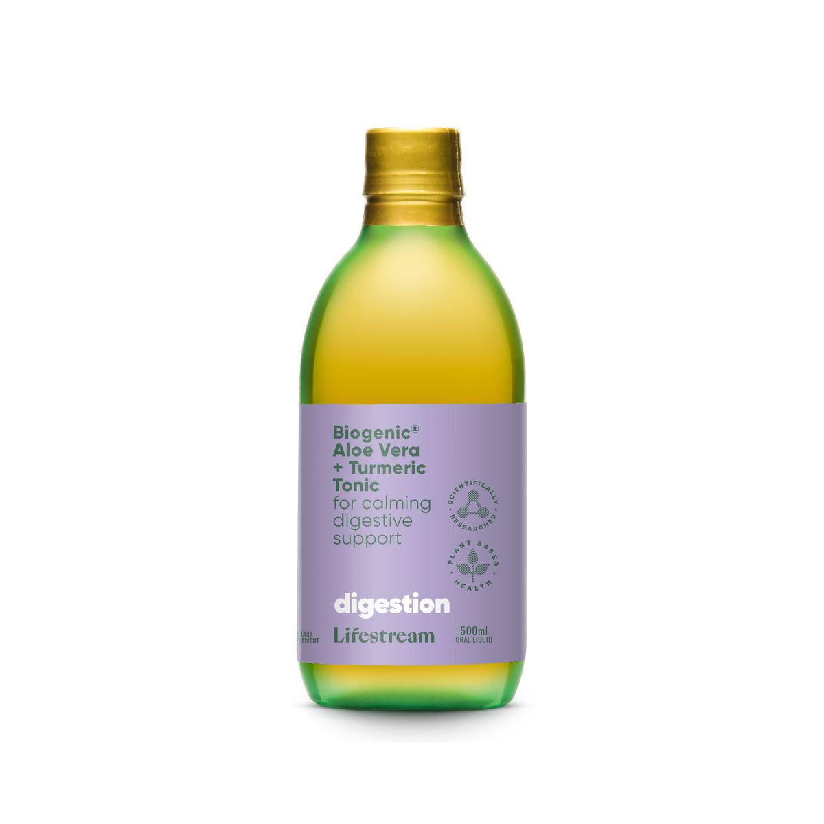 Lifestream Biogenic Aloe Vera + Turmeric Tonic Fuss Free Nutrition