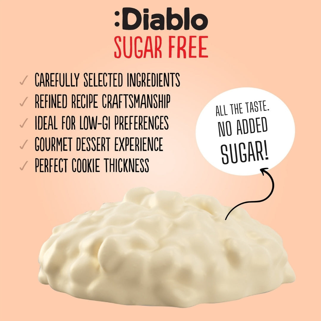 Coconut Cookies with Caramel and Peanuts (100g) Diablo Sugar Free