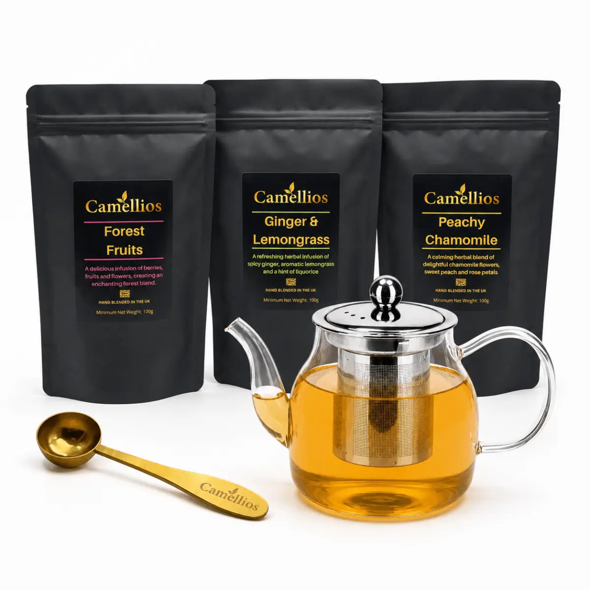 Herbal Loose Leaf Tea Selection Camellios