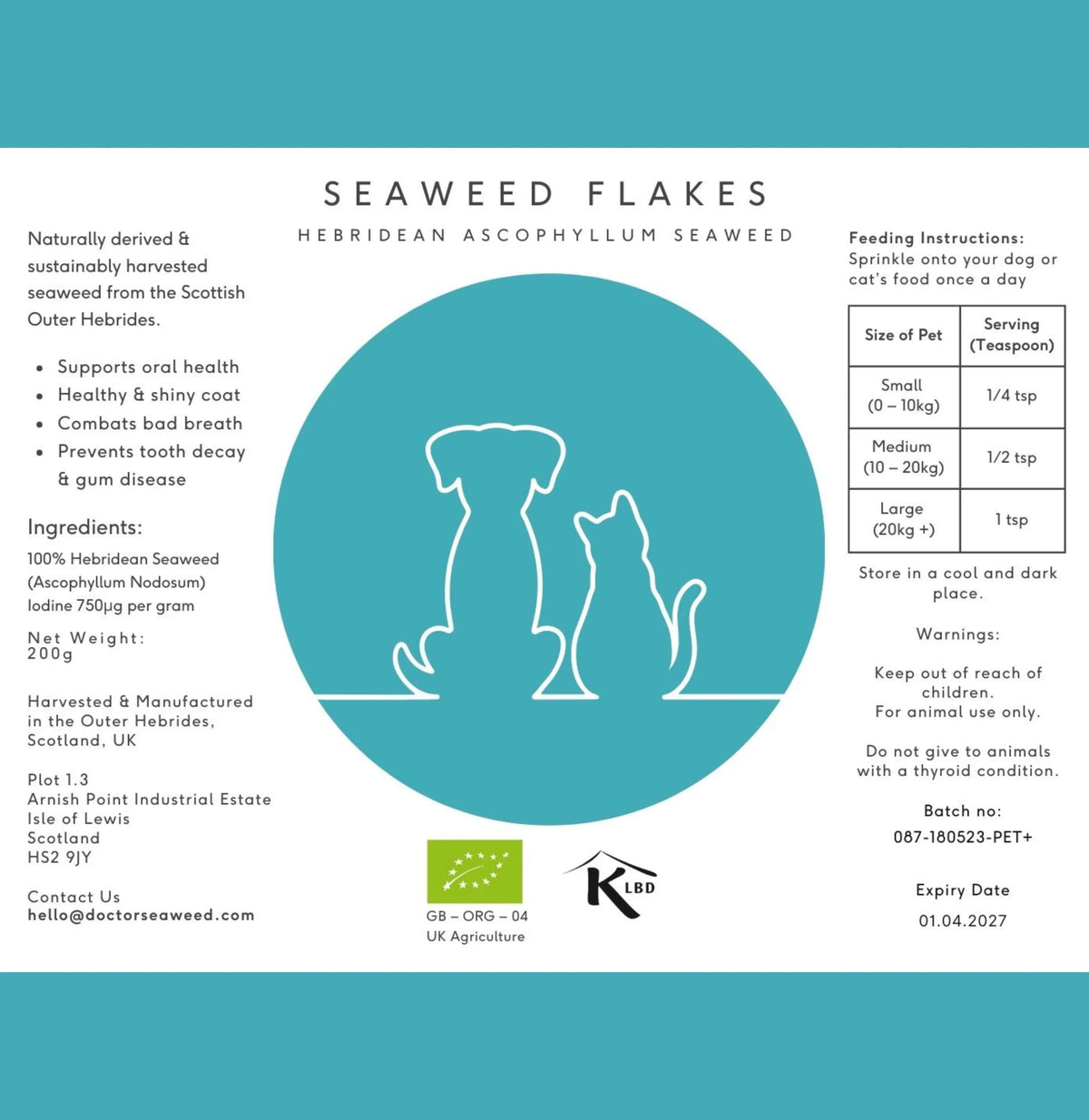 Pet+ Doctor Seaweed