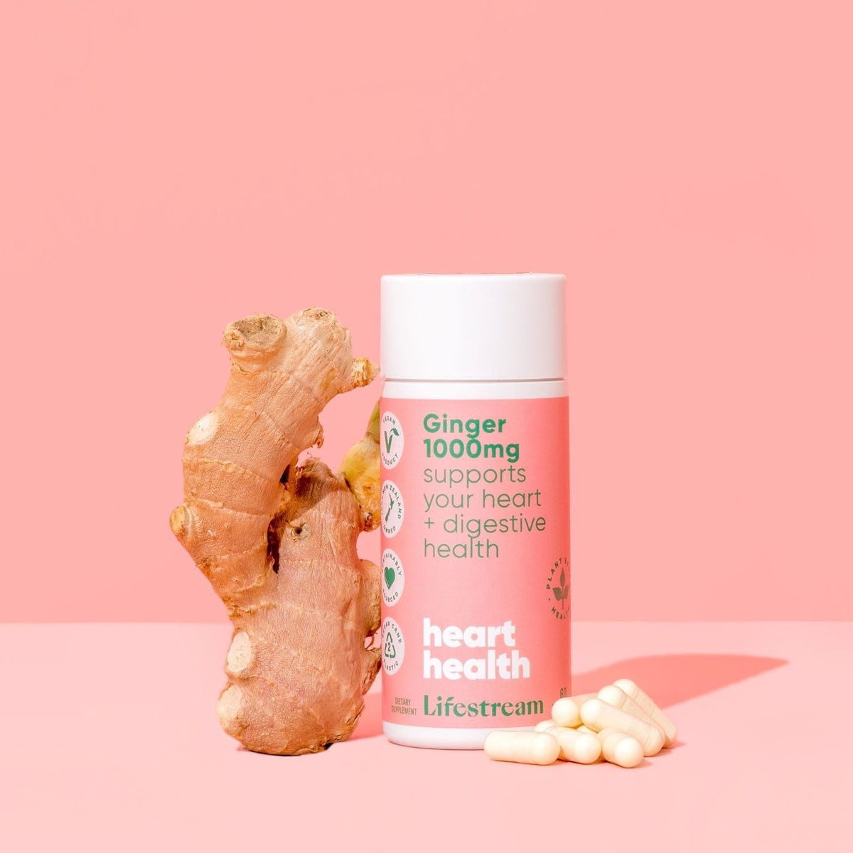 Lifestream Ginger Capsules Fuss Free Nutrition