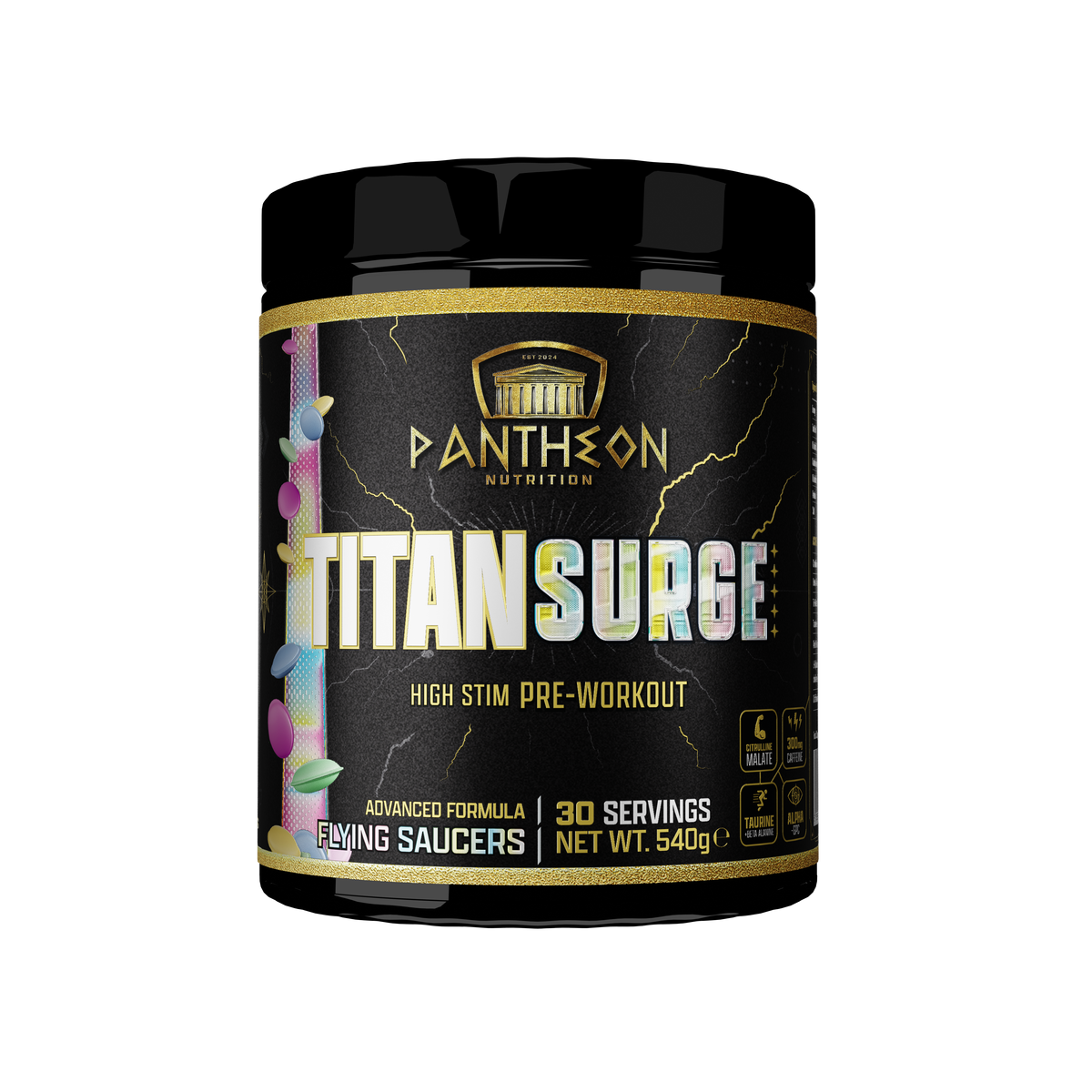 Titan Surge Pre Workout Pantheon Nutrition