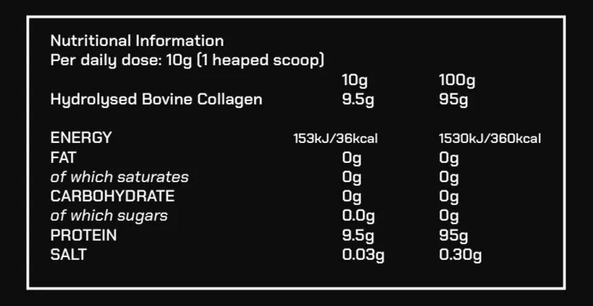 Halal Collagen Peptide Powder The Halal Supplement Company