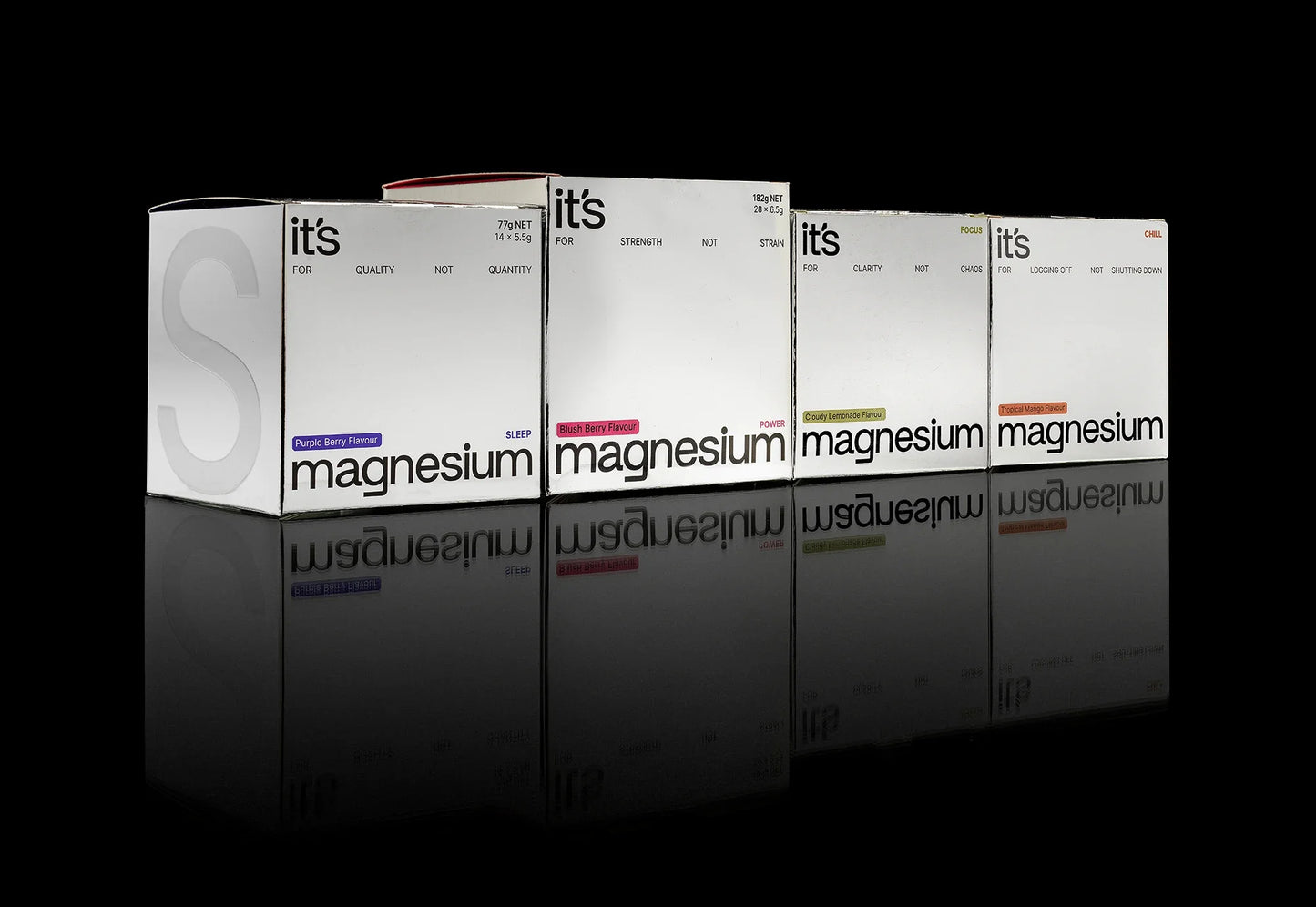 COMPLETE MAGNESIUM BUNDLE - CHILL, FOCUS, SLEEP, and POWER