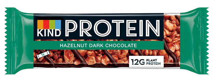 12 x Kind Protein Hazelnut Dark Chocolate 50G British Grocery
