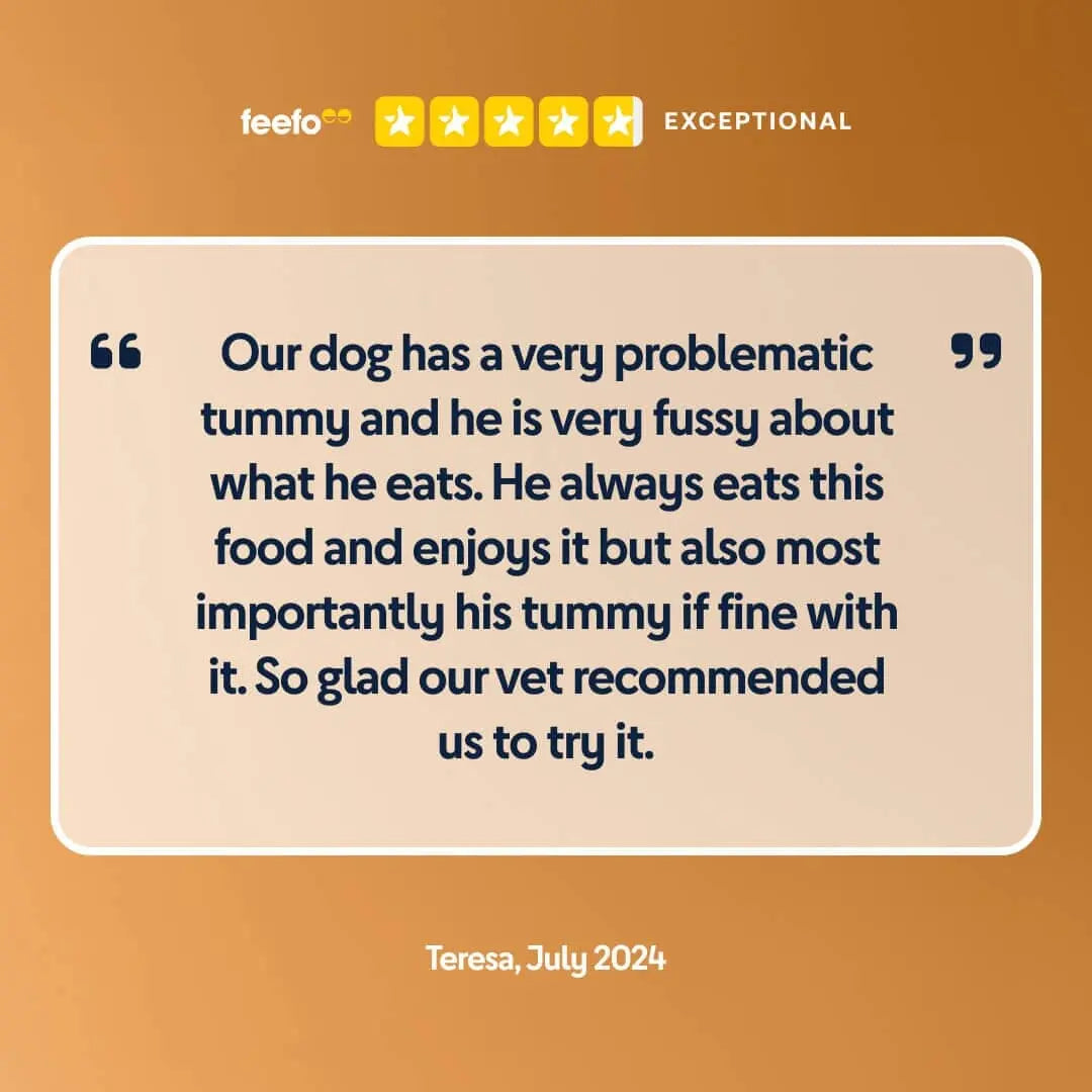 Pure Ostrich Wet Dog Food (Africa) Happy Dog UK