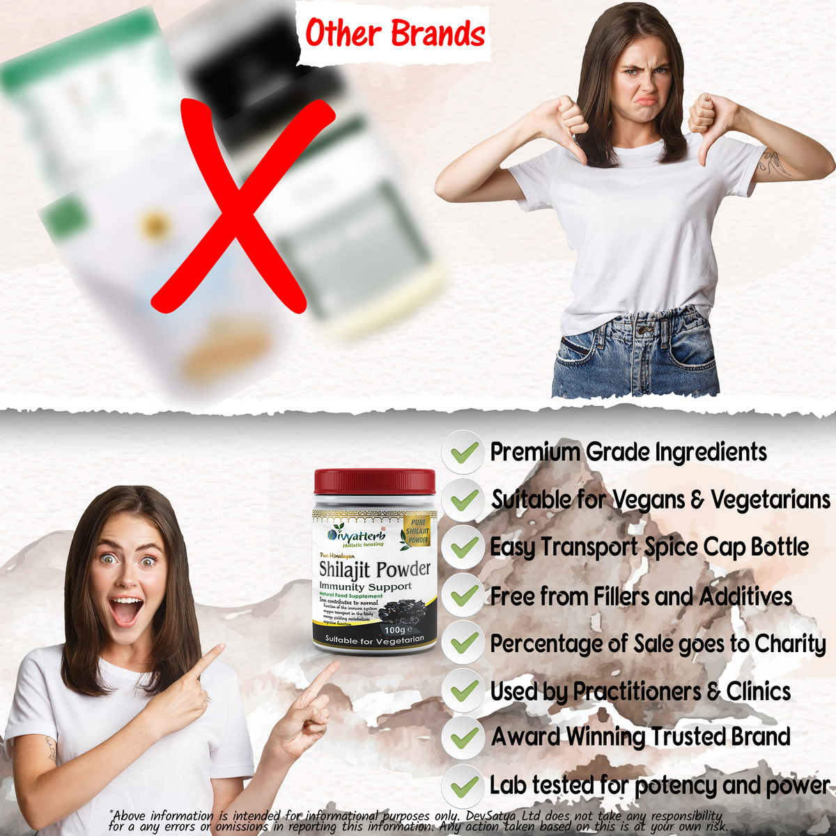 DivyaHerb Shilajit Powder 100 gram - Daily Vitality Support DivyaHerb - Divya Herb Store