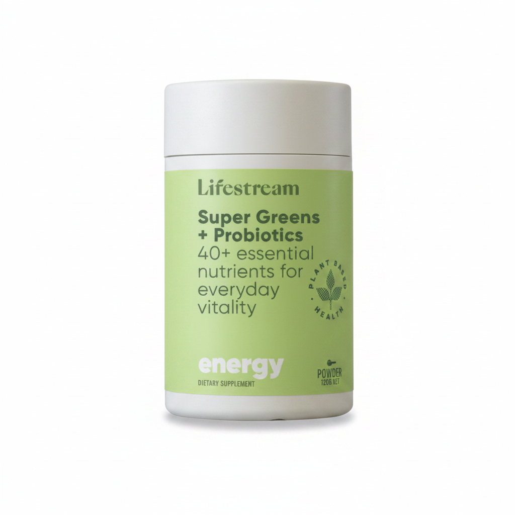 Lifestream Super Greens Biotic Fuss Free Nutrition
