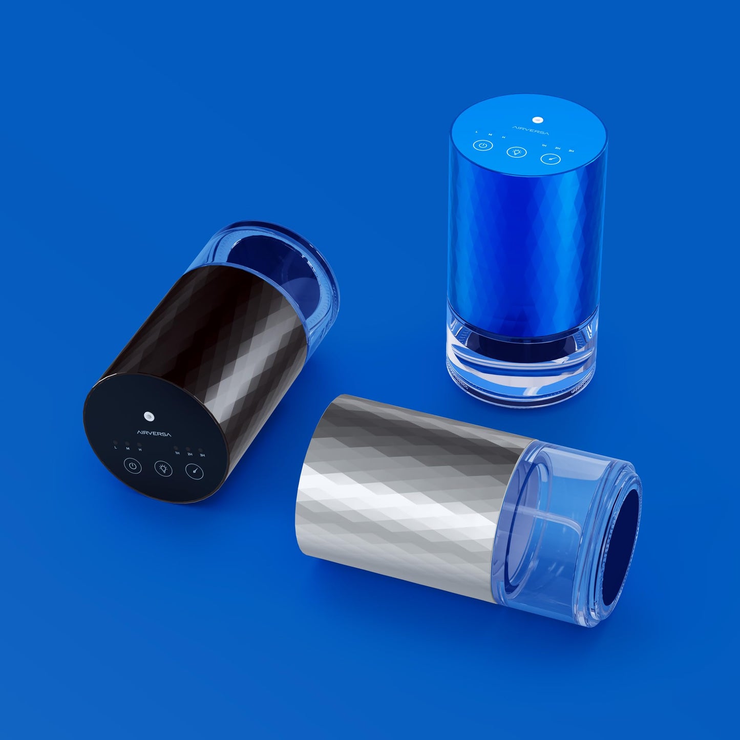 Airversa Waterless Diffuser AN5 Blue - 100ml Battery-Operated Aromatherapy Nebulizer