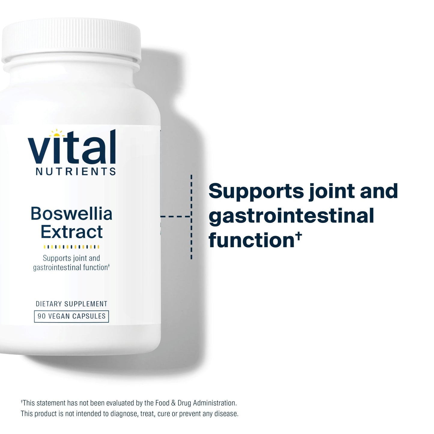Vital Nutrients Boswellia Extract 400mg | Boswellia Capsules for Joint, Immune & Digestive Health | Gluten Free, Non-GMO | 90 Capsules
