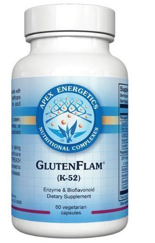 Apex Energetics Gluten-Flam (K-52) 60 Capsules | DPP-IV Gluten Digestion