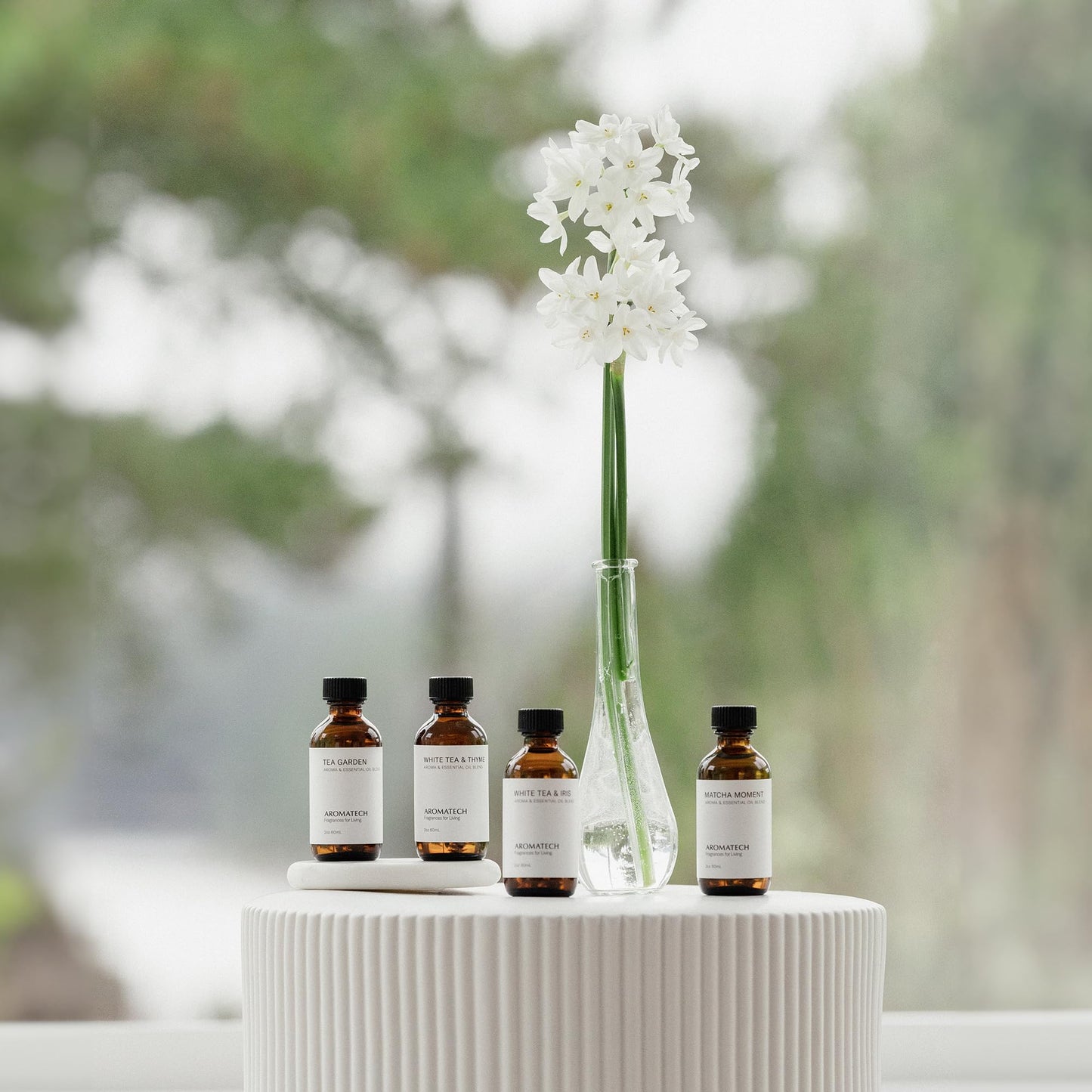 AromaTech Tea Collection Set - 4 Essential Oil Blends (10ml)