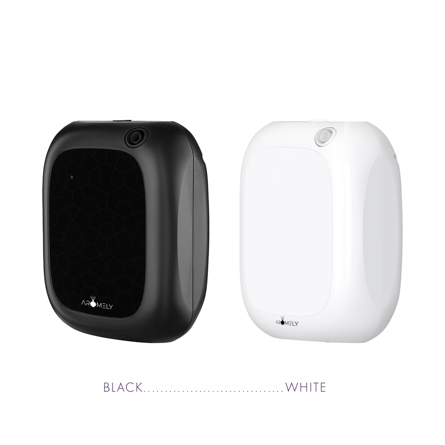 AROMELY Smart Bluetooth Nebulizing Diffuser – App-Controlled Essential Oil Diffuser for 1,500 Sq Ft | Black
