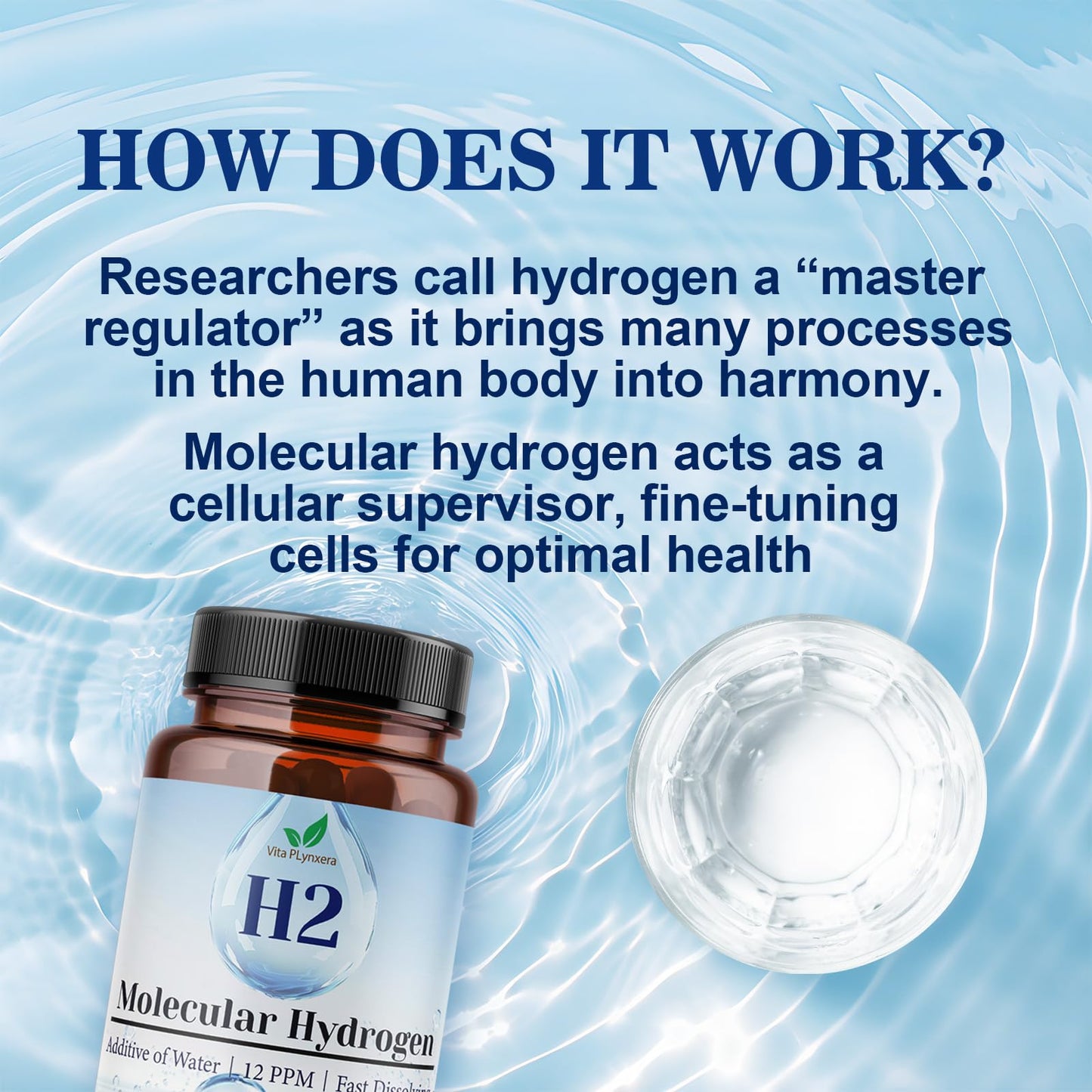 Premium Hydrogen Water Tablets – 12ppm H2 with Magnesium & Antioxidants