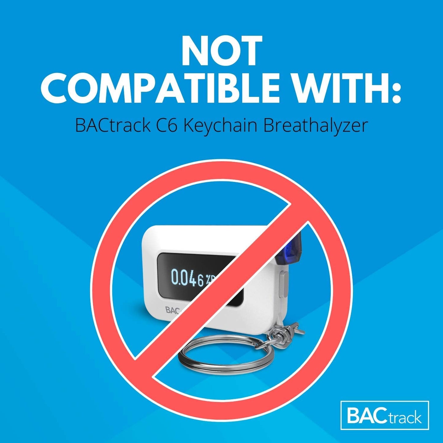 BACtrack Keychain Mouthpieces (20 Count) - Replacement for Keychain, Go, Vio & T60