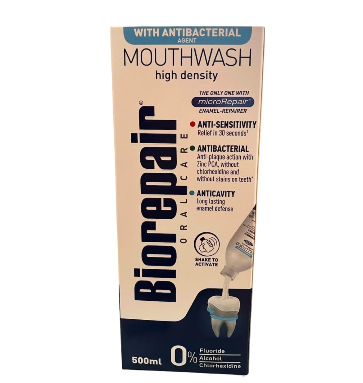 Biorepair Collutorio Mouthwash - Gum Protection 500ml / 16.9 fl. oz | Italian Import