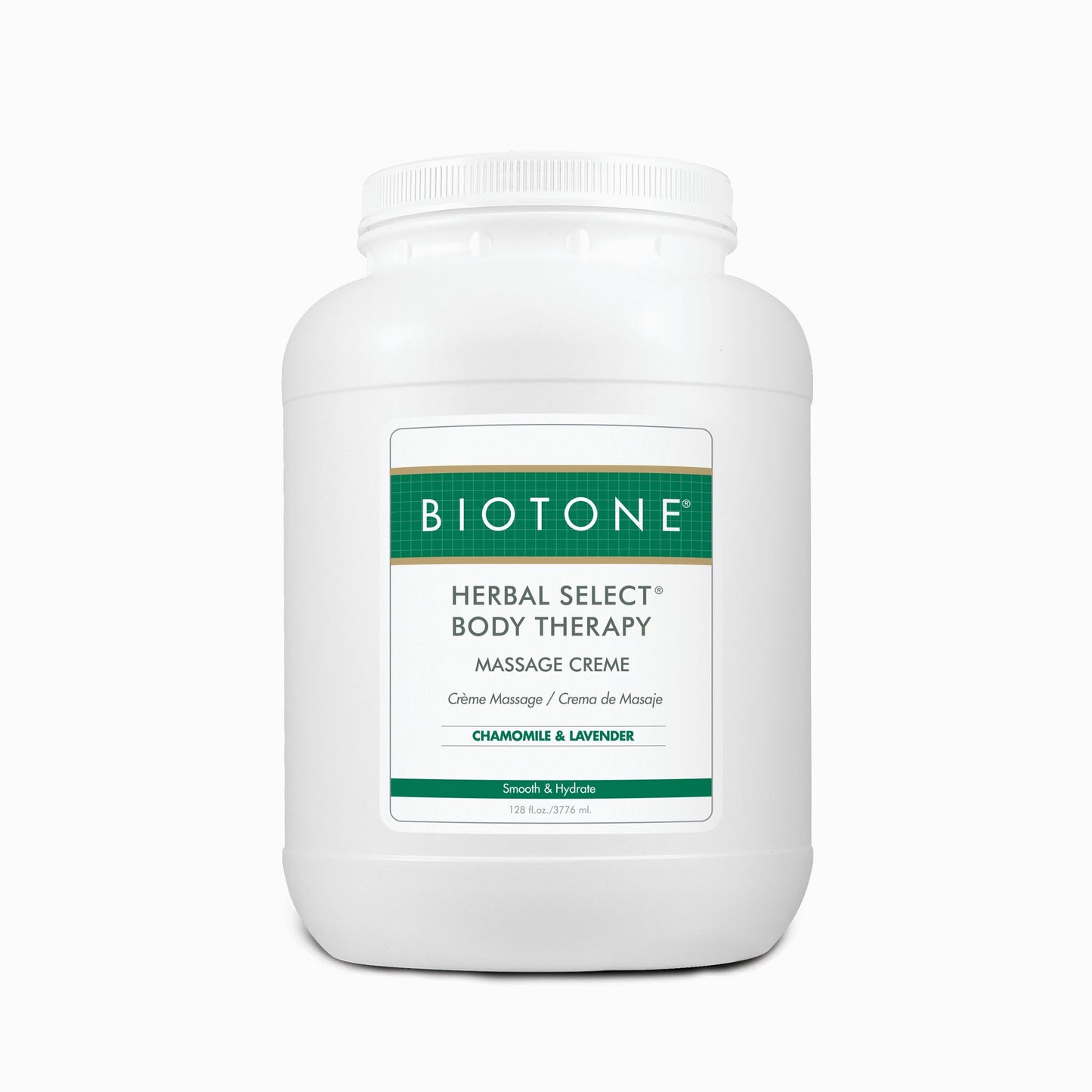 Biotone Herbal Select Massage Creme, 128 Ounce