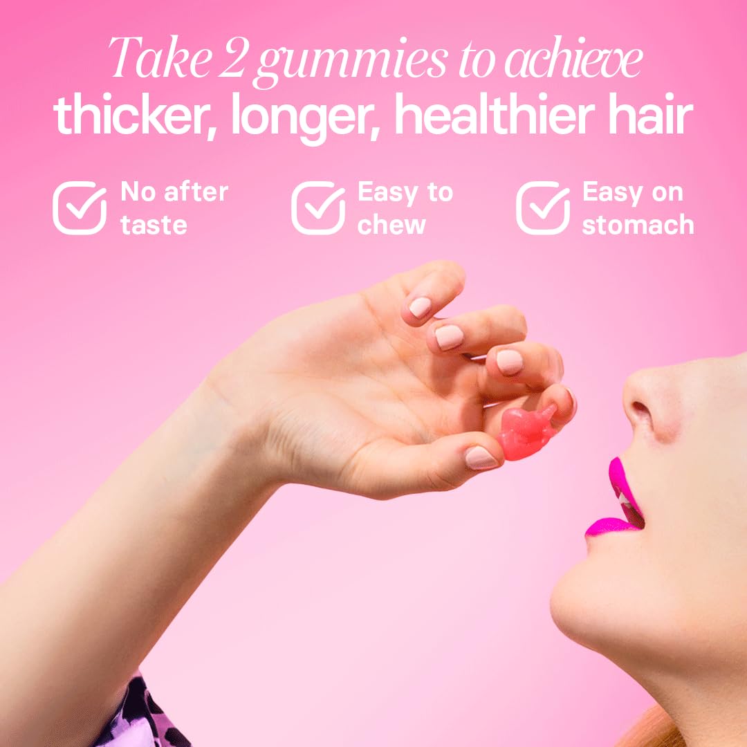 Bloom Hair Gummies – Biotin Hair Growth Vitamins for Women
