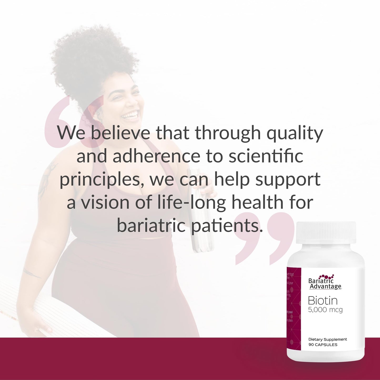 Biotin 5,000 mcg for Bariatric Patients (90 Count) | Bariatric Advantage