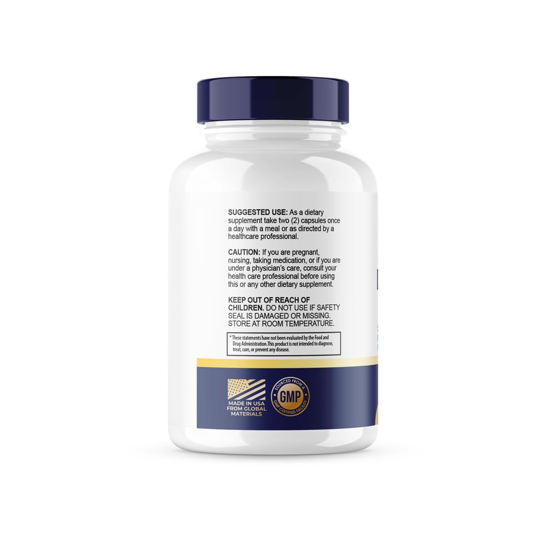 Brain Defender Capsules – Official Cognitive Health Supplement (60 Capsules, 30 Servings)