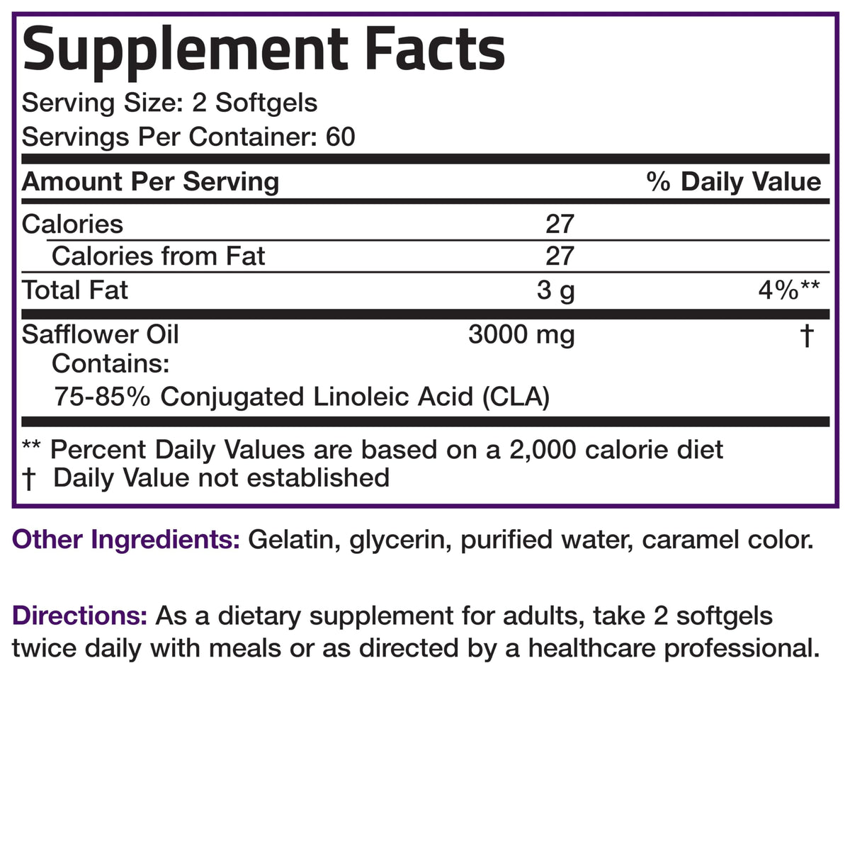 Bronson CLA 3000 Extra High Potency – 2250 mg per Serving, 120 Softgels BritishVita | Premium UK Vitamins & Wellness Supplements