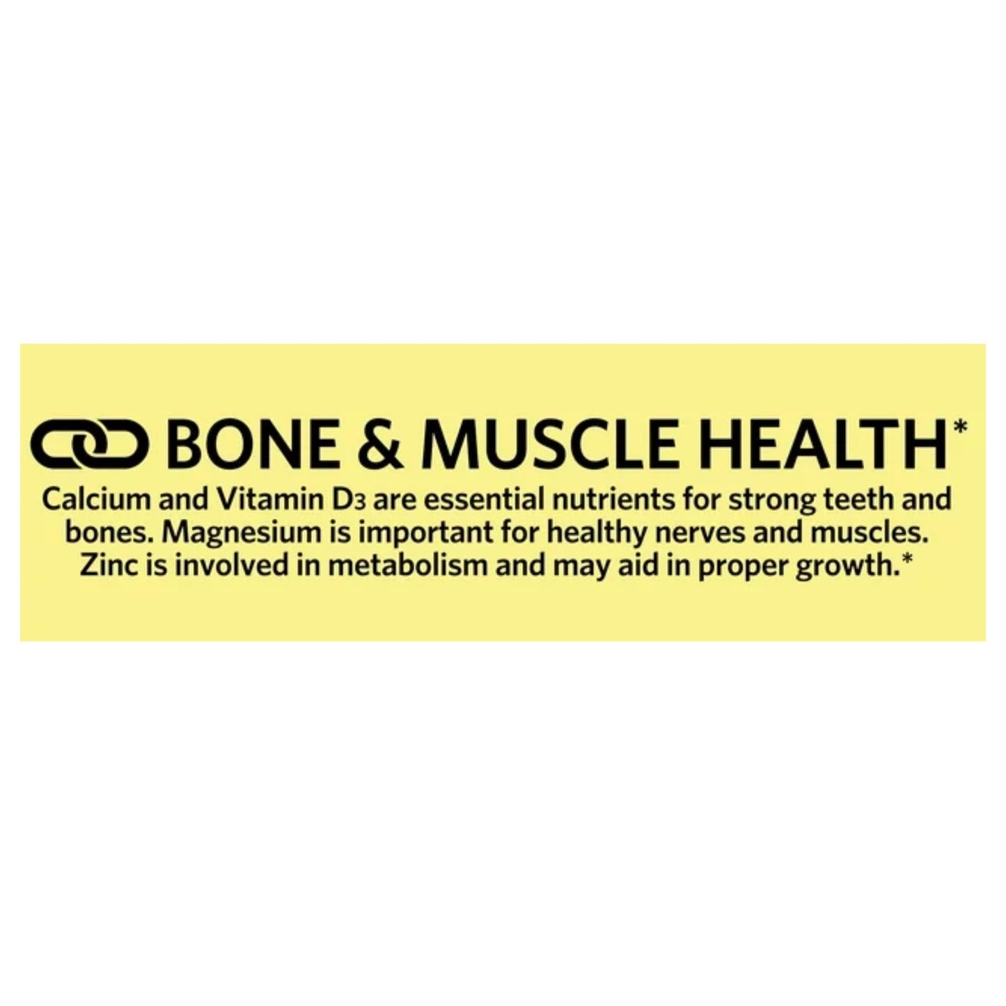 Calcium Magnesium Zinc with Vitamin D3 - Calcium 600 mg Supplement | Bone, Muscle & Immune Support | STS Sticker