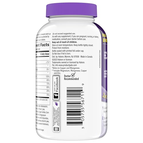 Caltrate Chewables 600+D3 Plus Minerals Calcium and Vitamin D Supplement - Sugar Free, Cherry, Orange & Fruit Punch, 90 Count