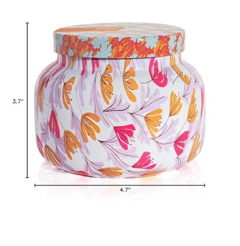 Capri Blue Pineapple Flower Scented Candle | Pattern Play 19 oz Jar | Soy Wax