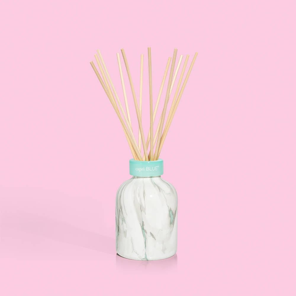 Capri Blue Modern Marble Reed Diffuser Set – Coconut Santal | Luxury Home Fragrance