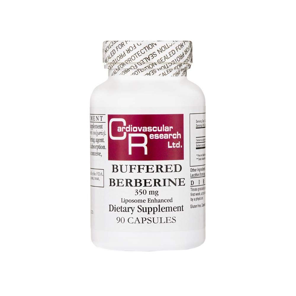 Cardiovascular Research Buffered Berberine 350 Mg – White, 90 Count