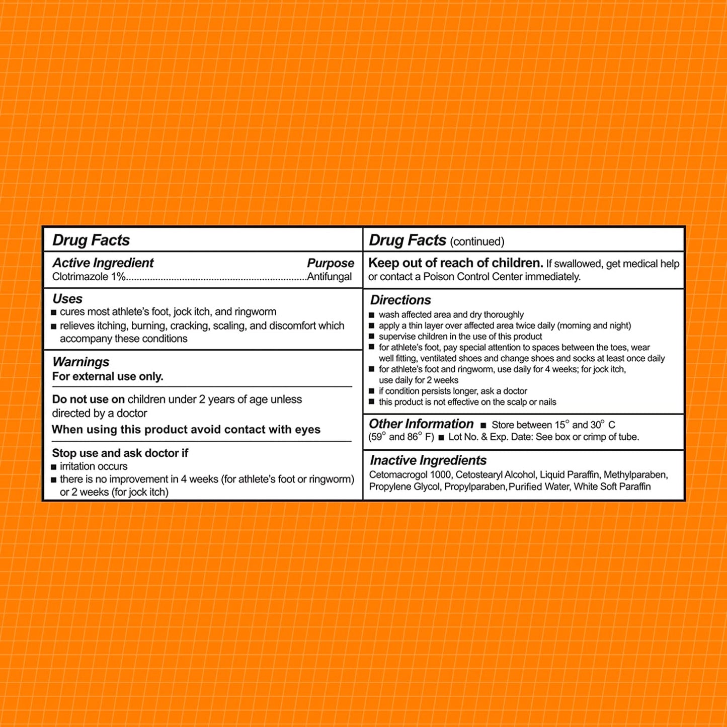 CareAll Clotrimazole 1% Cream 6 Pack – Antifungal Relief for Athlete’s Foot, Jock Itch & Ringworm