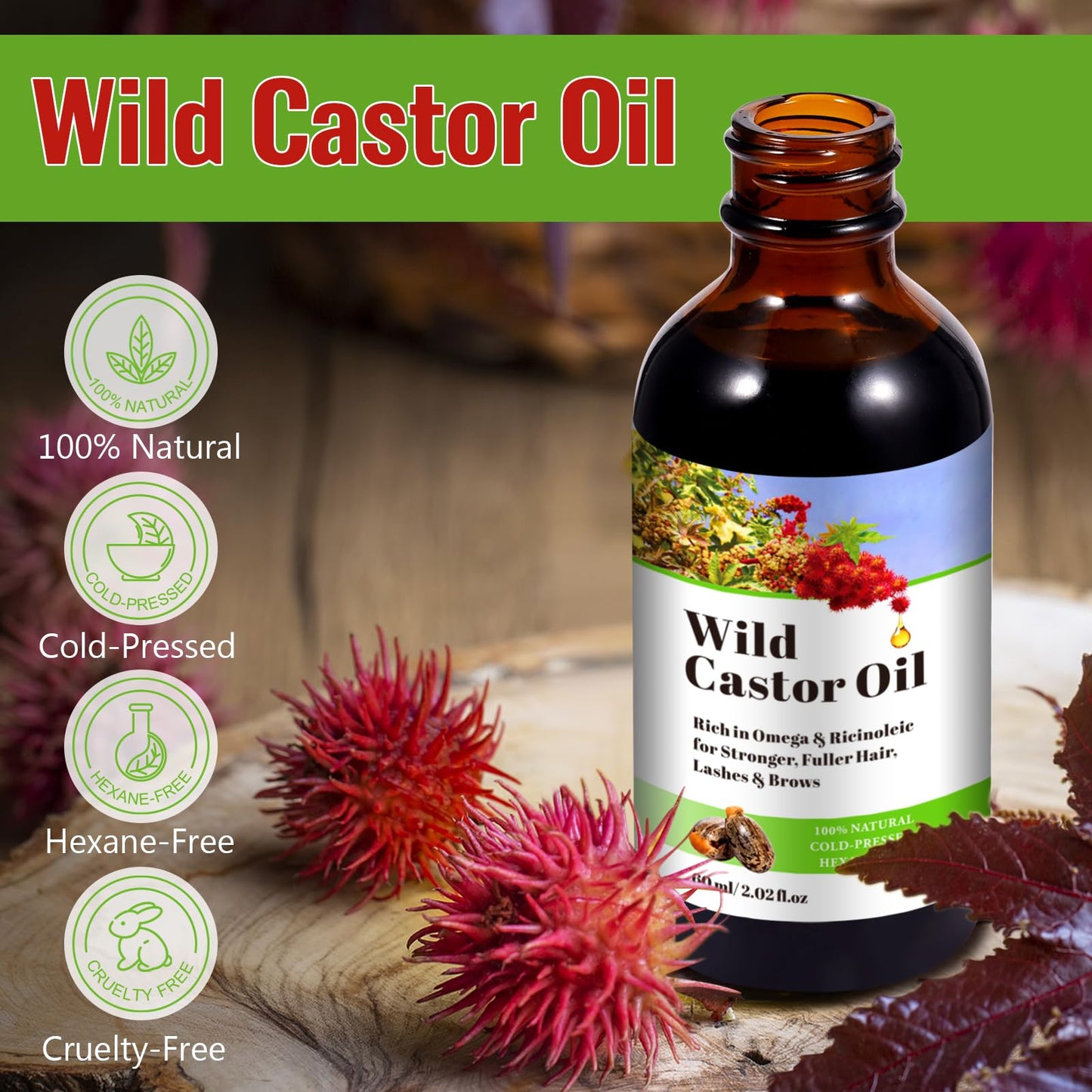 Castor Oil Patches 30Pcs – 60ml Castor Oil Pack Wrap for Belly Button, Organic & Disposable Pads