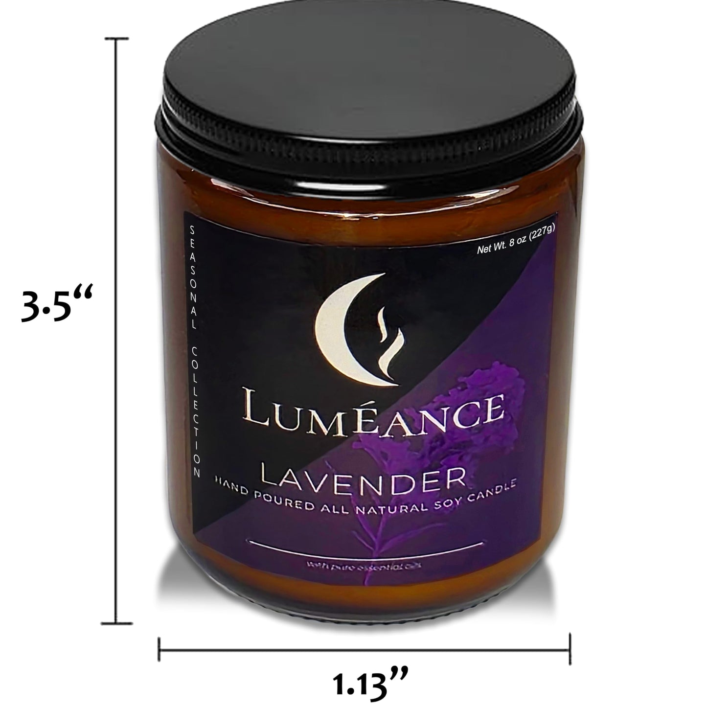Cherry Blossom Candle | Romance & Spring, 8oz Soy Wood Wick