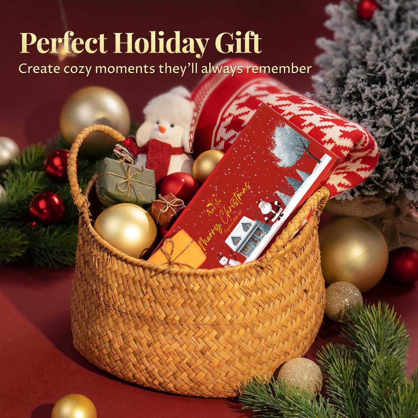 Christmas Essential Oil Set – 6 Pack for Diffuser & Candles