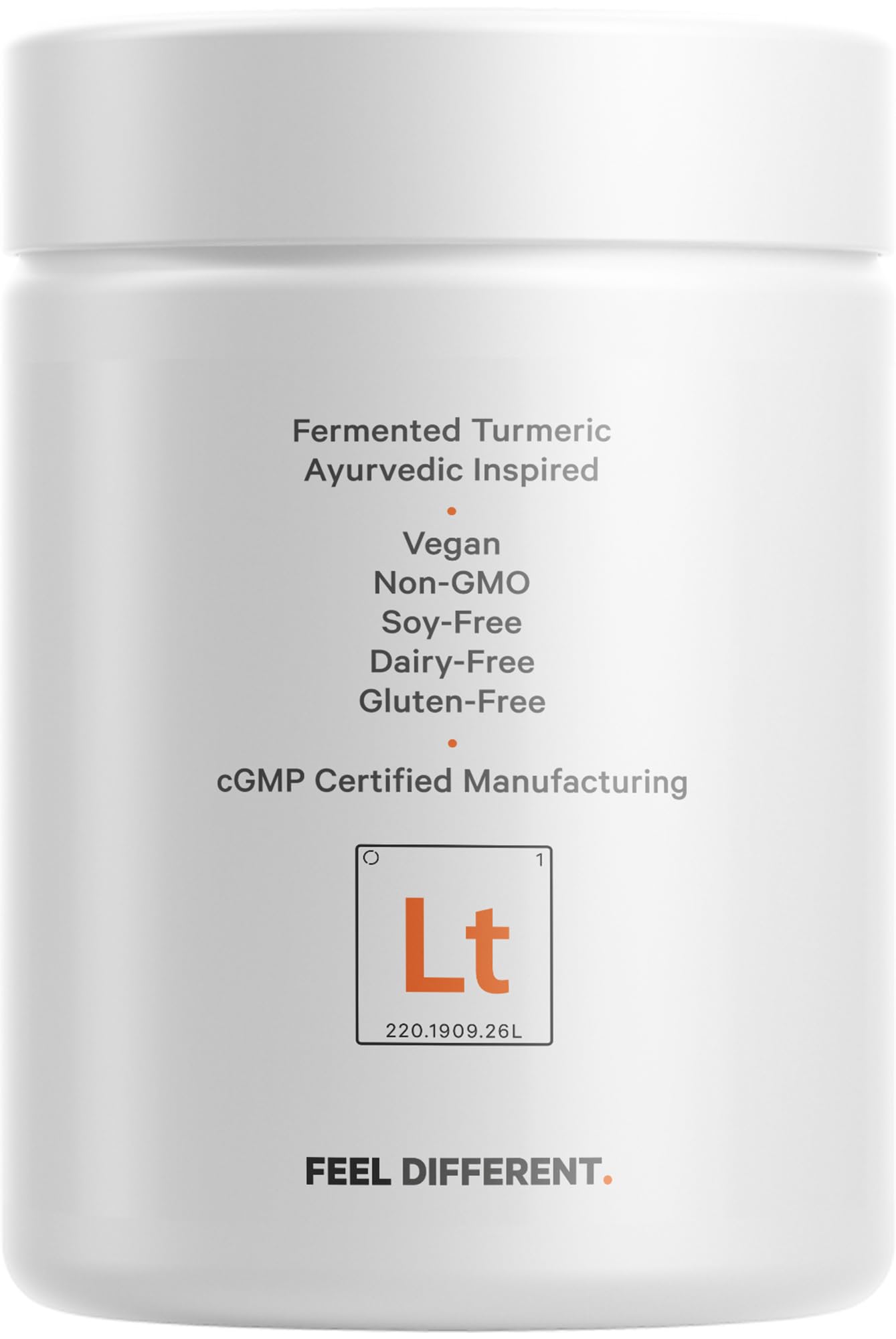 Codeage Organic Turmeric Supplement - 95% Curcumin, Liposomal Fermented Botanicals, 90 Capsules