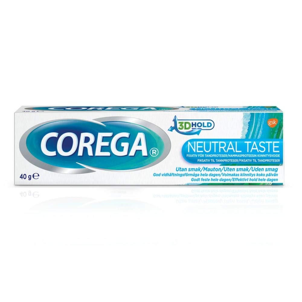 Corega Neutral 3D Hold Comfort Adhesive Cream | Secure Denture Fit