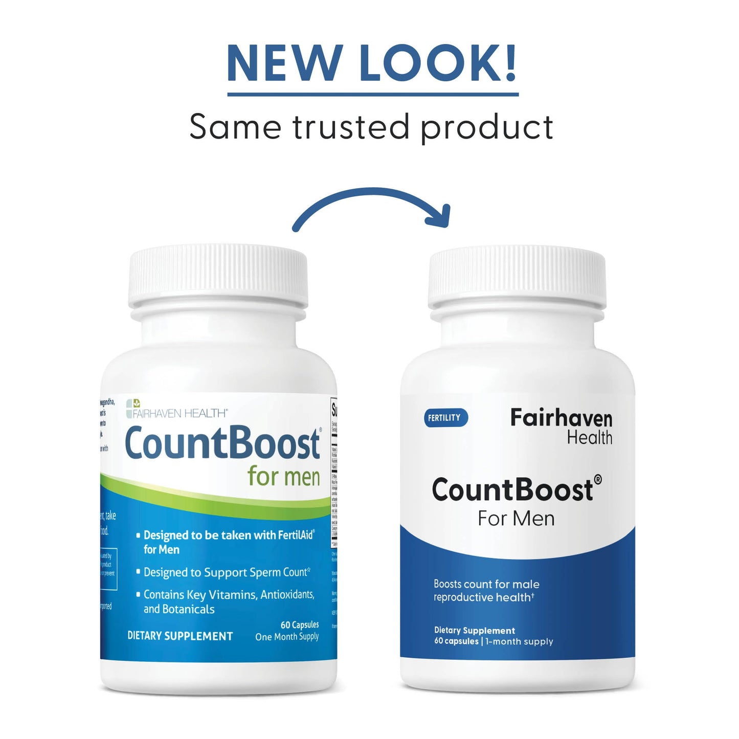 CountBoost for Men – Male Fertility & Count Support (60 Capsules)