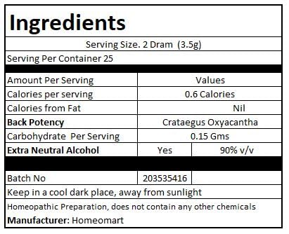 Crataegus Oxyacantha Homeopathy Pellets (1M Potency) – Pack of 3 | HomeoMart