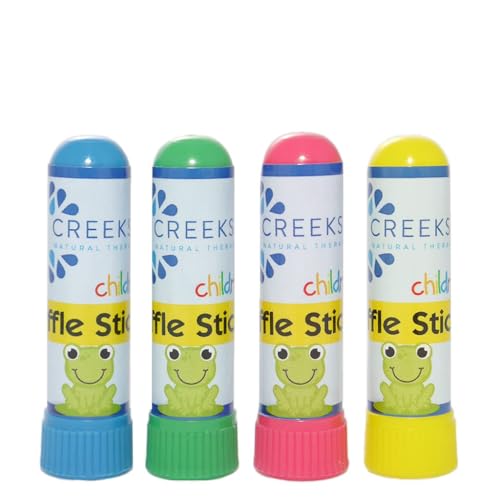 Creekside Naturals Sniffle Sticks – Pocket-Sized Nasal Inhalers with Natural Essential Oils