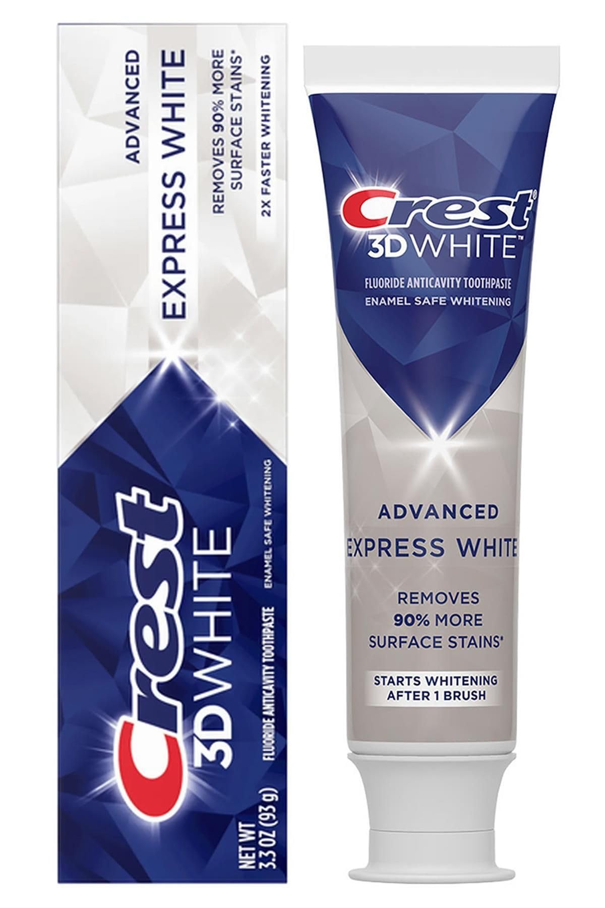 Crest 3D White Advanced Express White Toothpaste - 3.3 oz