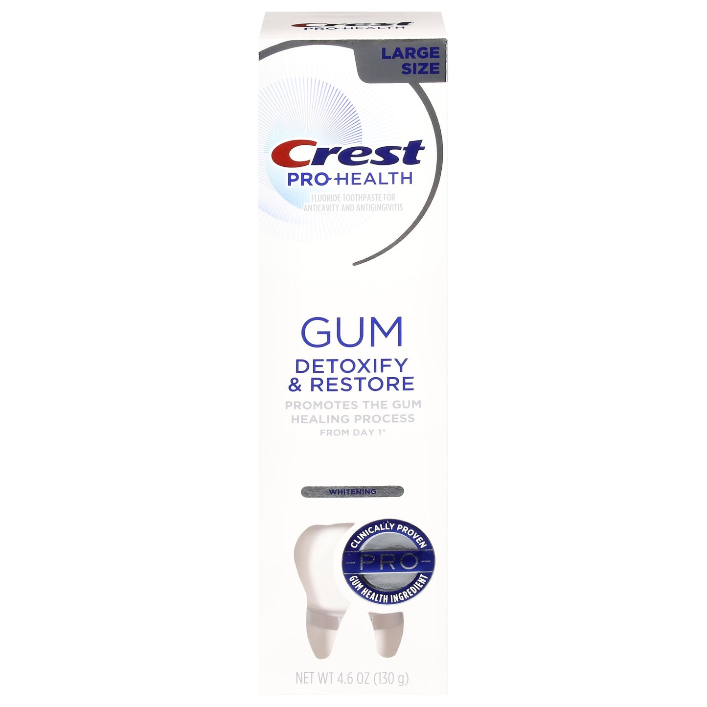 Crest Detoxify & Restore Toothpaste 4.6 oz
